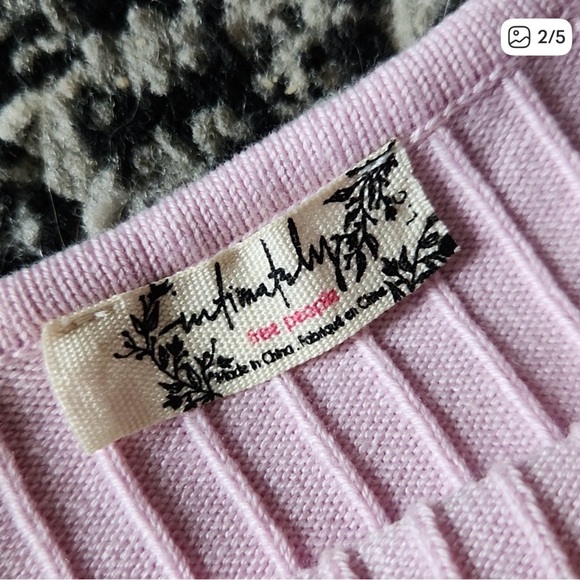 Free People Ribbed Knit Set - Picture 4 of 7